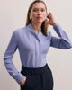 The Fold The Fold Bowery Stretch Silk Blouse - 1