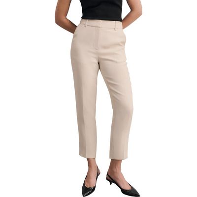 The Fold The Fold Clever Crepe Tavira Slim-Leg Trousers