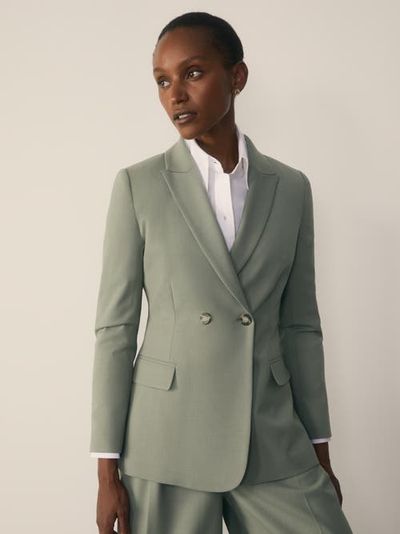 The Fold The Fold Double-Breasted Blazer