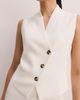 The Fold The Fold Draped V-Neck Tailored Waistcoat - 1