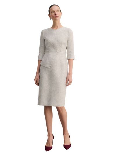 The Fold The Fold Eaton Signature Tweed Dress
