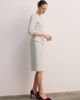 The Fold The Fold Eaton Signature Tweed Dress - 3