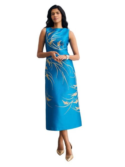 The Fold The Fold Eden Jacquard Dress