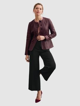 The Fold The Fold Ginevra Leather Jacket