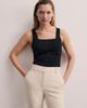 The Fold The Fold Keighley Square Neck Knit Top - 1