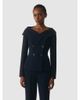 The Fold The Fold Lorelli Fold Collar Tailored Blazer - 1