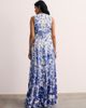 The Fold The Fold Oria Floral Print Silk Maxi Dress - 3