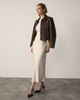 The Fold The Fold Orsini Leather Collard Jacket - 2