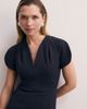 The Fold The Fold Paola Sculpt Stretch Crepe Dress - 5