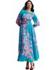 The Fold The Fold Portofino Silk Chiffon Dress - 1