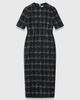The Fold The Fold Riva Tweed Midi Dress - 2