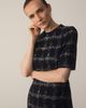 The Fold The Fold Riva Tweed Midi Dress - 3