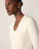 The Fold The Fold Roveta Cotton Blend Boucle Top - 5
