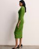 The Fold The Fold Sculpted Keyhole Midi Sheath Dress - 3