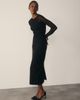 The Fold The Fold Sculpted Stretch Knit Midi Dress - 3