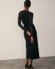 The Fold The Fold Sculpted Stretch Knit Midi Dress - 5