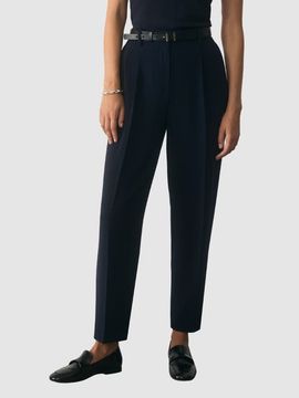 The Fold The Fold Siena Barrel Ankle-Grazer Trousers