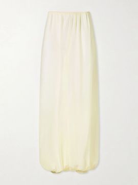 THE FRANKIE SHOP Mio crepe wide-leg pants