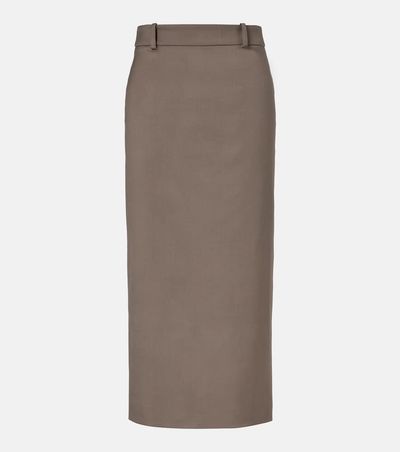 The Frankie Shop The Frankie Shop Alrose midi skirt