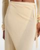The Frankie Shop The Frankie Shop Alsen knitted sheer wrap skirt - 4