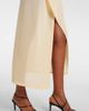 The Frankie Shop The Frankie Shop Alsen knitted sheer wrap skirt - 5