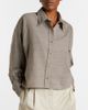 The Frankie Shop The Frankie Shop Arlen plaid wool-blend shirt - 2