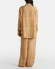 The Frankie Shop The Frankie Shop Baxter checked twill wide-leg pants - 6