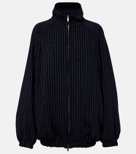 The Frankie Shop The Frankie Shop Baxter pinstripe oversized jacket