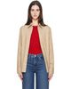 The Frankie Shop The Frankie Shop Beige Peri Cotton Shirt - 1