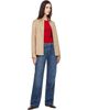 The Frankie Shop The Frankie Shop Beige Peri Cotton Shirt - 4