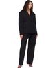 The Frankie Shop The Frankie Shop Black Doyer Cinched Blazer - 4