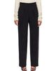 The Frankie Shop The Frankie Shop Black Doyer Pleated Trousers - 1
