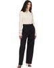 The Frankie Shop The Frankie Shop Black Doyer Pleated Trousers - 4