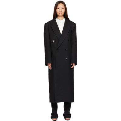 The Frankie Shop The Frankie Shop Black Jane Long Coat