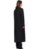 The Frankie Shop The Frankie Shop Black Jane Long Coat - 3