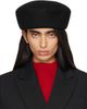 The Frankie Shop The Frankie Shop Black Noxley Pillbox Hat - 1