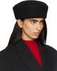 The Frankie Shop The Frankie Shop Black Noxley Pillbox Hat - 2