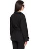 The Frankie Shop The Frankie Shop Black Tavea Belted Jacket - 3