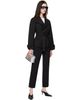 The Frankie Shop The Frankie Shop Black Tavea Belted Jacket - 4
