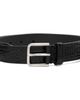 The Frankie Shop The Frankie Shop Black Toni Croc Patent Leather Belt - 1