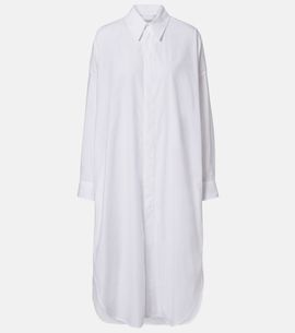 The Frankie Shop The Frankie Shop Bloom cotton poplin shirt dress