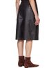 The Frankie Shop The Frankie Shop Brown Olivia Leather Bermuda Shorts - 3