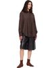 The Frankie Shop The Frankie Shop Brown Peri Tie Neck Shirt - 4