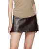 The Frankie Shop The Frankie Shop Brown Rory Croc Leather Miniskirt - 4