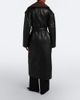 The Frankie Shop The Frankie Shop Edra shearling-trimmed wrap coat - 6