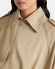 The Frankie Shop The Frankie Shop Elva twill trench coat - 3