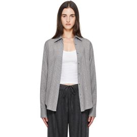 The Frankie Shop The Frankie Shop Gray Peri Shirt