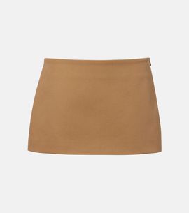 The Frankie Shop The Frankie Shop Hera cotton twill miniskirt