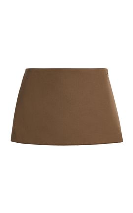 The Frankie Shop The Frankie Shop Hera Satin Mini Skirt