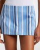 The Frankie Shop The Frankie Shop Hera striped cotton-blend miniskirt - 3